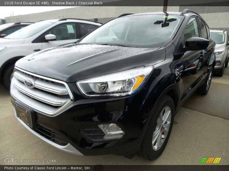 Shadow Black / Charcoal Black 2018 Ford Escape SE 4WD