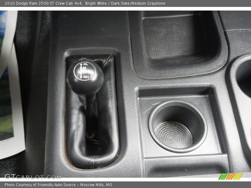 Bright White / Dark Slate/Medium Graystone 2010 Dodge Ram 2500 ST Crew Cab 4x4