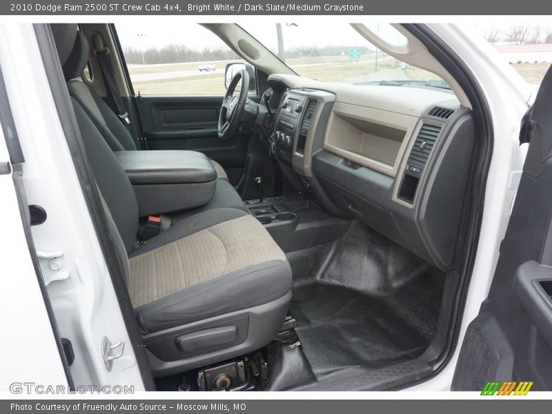 Bright White / Dark Slate/Medium Graystone 2010 Dodge Ram 2500 ST Crew Cab 4x4
