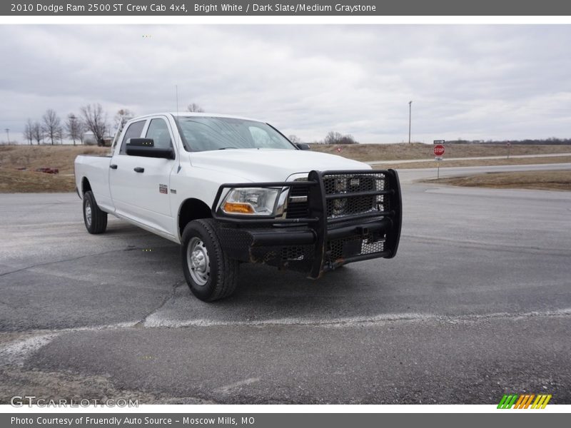Bright White / Dark Slate/Medium Graystone 2010 Dodge Ram 2500 ST Crew Cab 4x4
