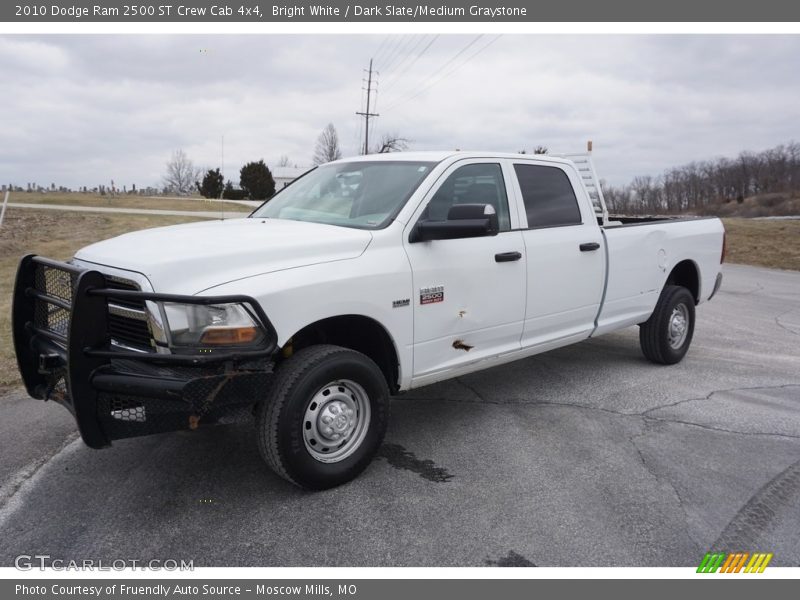 Bright White / Dark Slate/Medium Graystone 2010 Dodge Ram 2500 ST Crew Cab 4x4