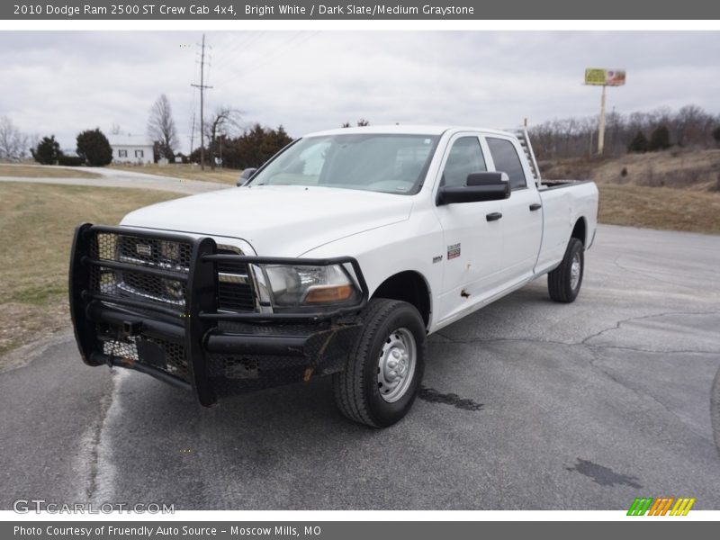 Bright White / Dark Slate/Medium Graystone 2010 Dodge Ram 2500 ST Crew Cab 4x4