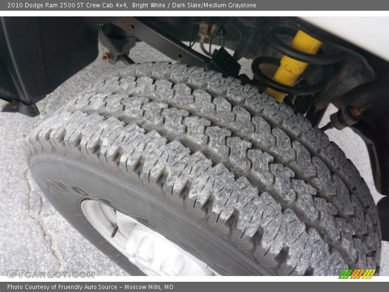 Bright White / Dark Slate/Medium Graystone 2010 Dodge Ram 2500 ST Crew Cab 4x4