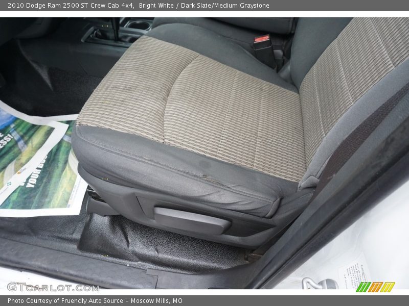 Bright White / Dark Slate/Medium Graystone 2010 Dodge Ram 2500 ST Crew Cab 4x4