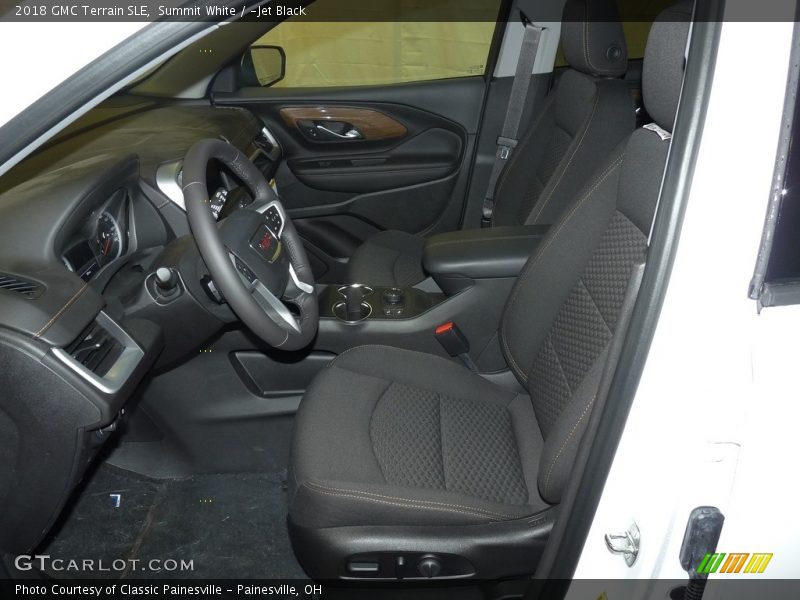 Summit White / ­Jet Black 2018 GMC Terrain SLE