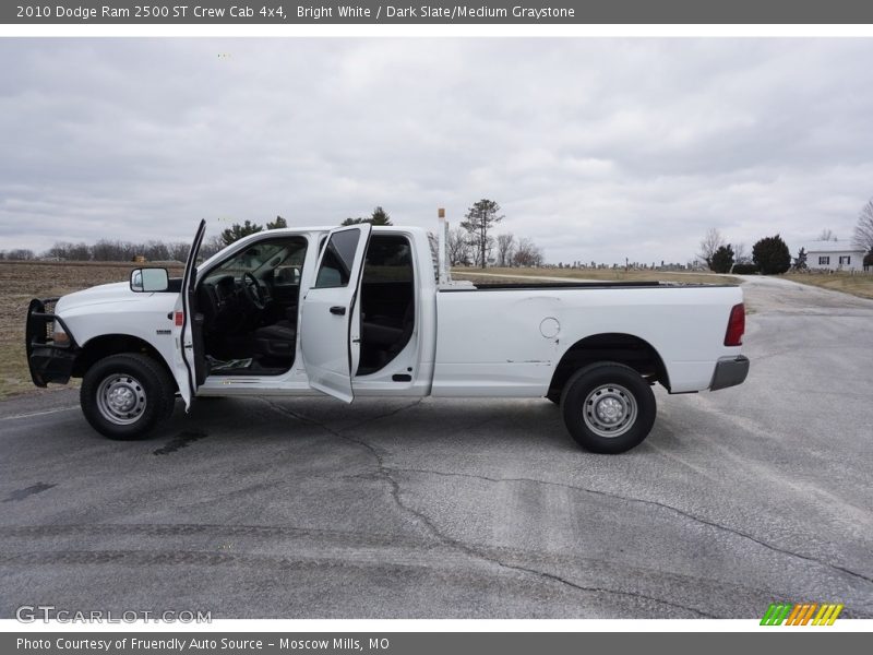 Bright White / Dark Slate/Medium Graystone 2010 Dodge Ram 2500 ST Crew Cab 4x4
