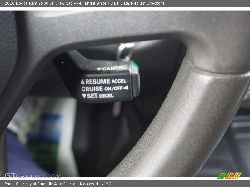 Bright White / Dark Slate/Medium Graystone 2010 Dodge Ram 2500 ST Crew Cab 4x4