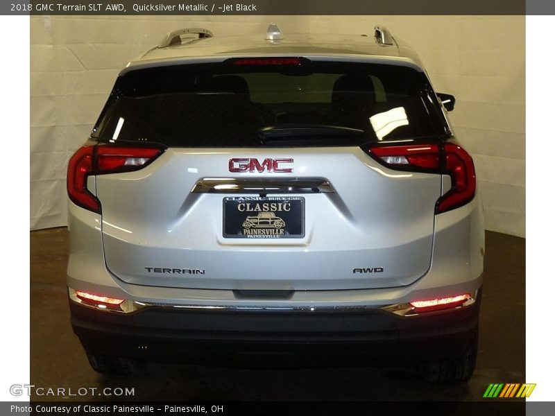 Quicksilver Metallic / ­Jet Black 2018 GMC Terrain SLT AWD