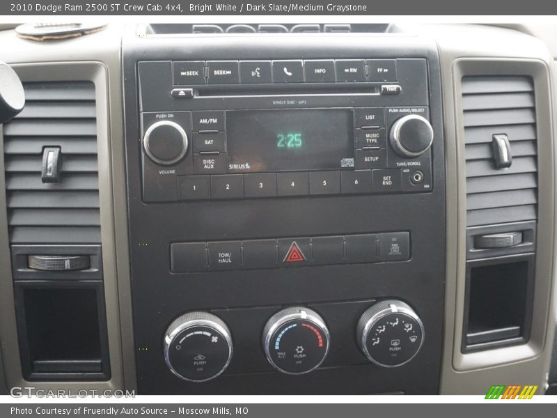 Bright White / Dark Slate/Medium Graystone 2010 Dodge Ram 2500 ST Crew Cab 4x4