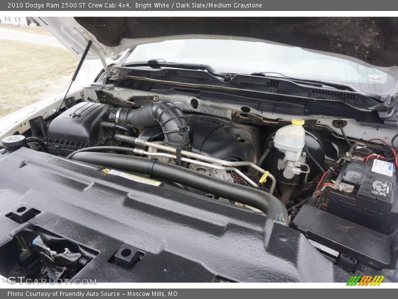 Bright White / Dark Slate/Medium Graystone 2010 Dodge Ram 2500 ST Crew Cab 4x4