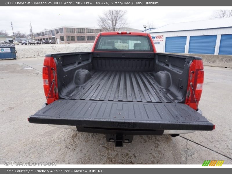 Victory Red / Dark Titanium 2013 Chevrolet Silverado 2500HD Work Truck Crew Cab 4x4