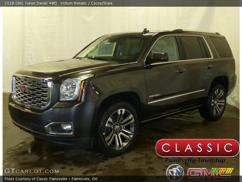 Iridium Metallic / Cocoa/Shale 2018 GMC Yukon Denali 4WD