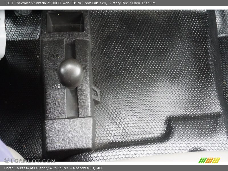 Victory Red / Dark Titanium 2013 Chevrolet Silverado 2500HD Work Truck Crew Cab 4x4