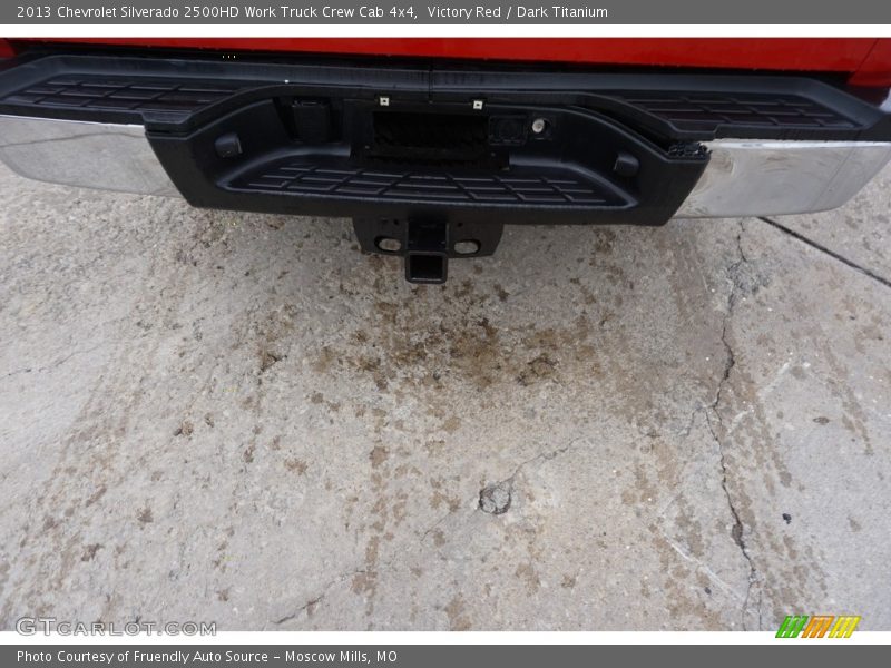 Victory Red / Dark Titanium 2013 Chevrolet Silverado 2500HD Work Truck Crew Cab 4x4