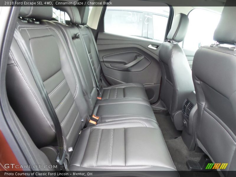 Cinnamon Glaze / Charcoal Black 2018 Ford Escape SEL 4WD