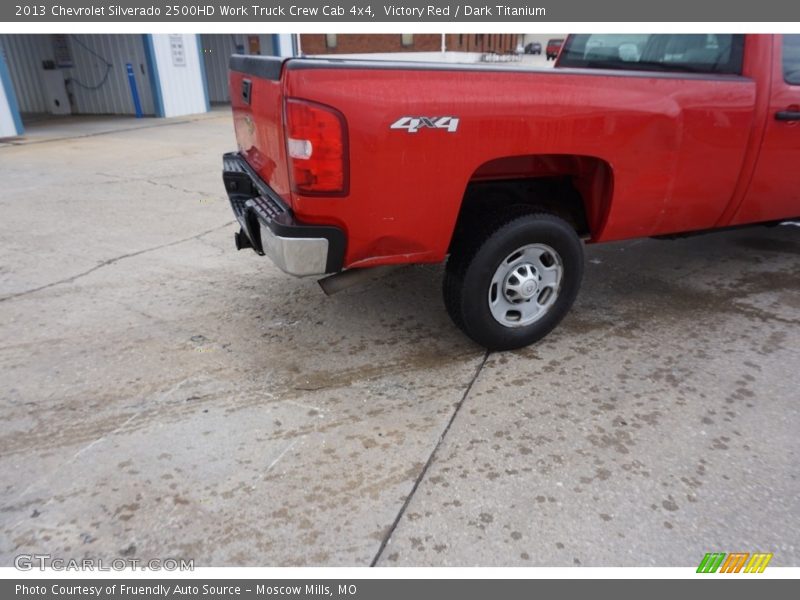 Victory Red / Dark Titanium 2013 Chevrolet Silverado 2500HD Work Truck Crew Cab 4x4