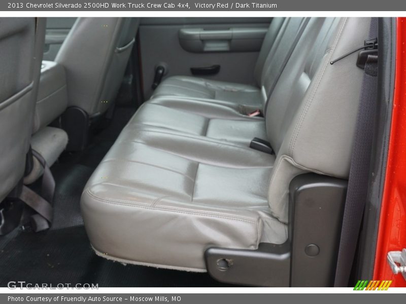 Victory Red / Dark Titanium 2013 Chevrolet Silverado 2500HD Work Truck Crew Cab 4x4