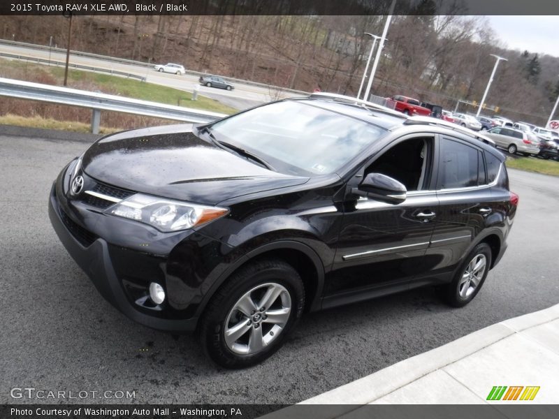 Black / Black 2015 Toyota RAV4 XLE AWD