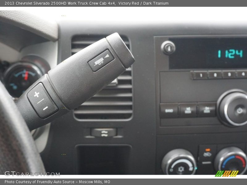 Victory Red / Dark Titanium 2013 Chevrolet Silverado 2500HD Work Truck Crew Cab 4x4