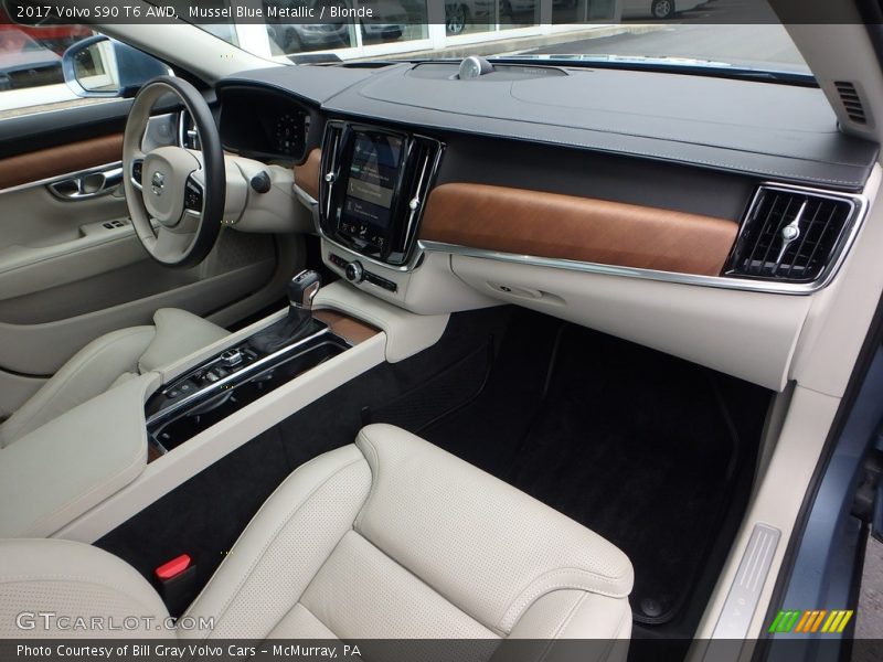  2017 S90 T6 AWD Blonde Interior