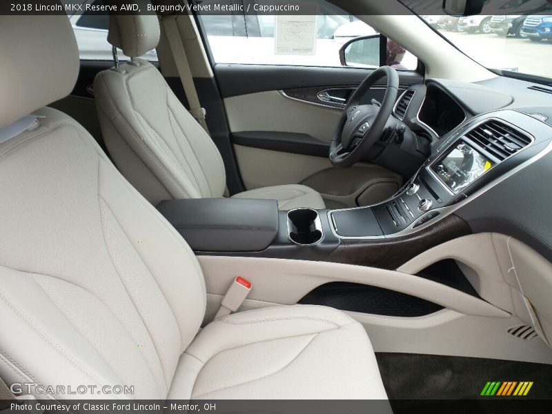Burgundy Velvet Metallic / Cappuccino 2018 Lincoln MKX Reserve AWD