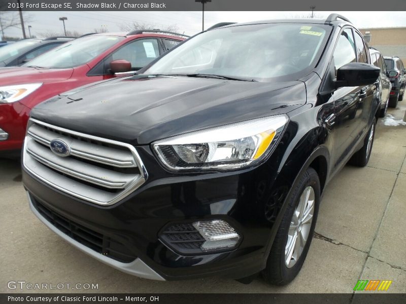 Shadow Black / Charcoal Black 2018 Ford Escape SE