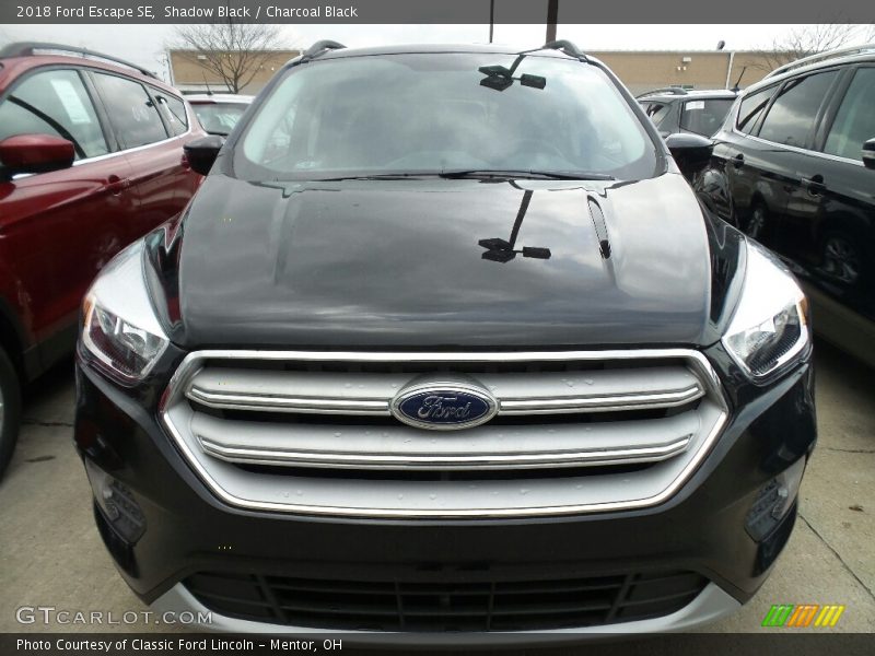 Shadow Black / Charcoal Black 2018 Ford Escape SE