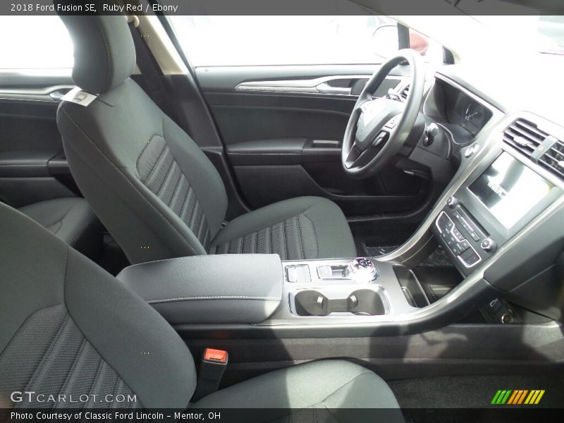 Ruby Red / Ebony 2018 Ford Fusion SE