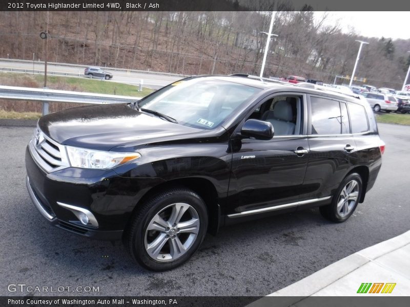 Black / Ash 2012 Toyota Highlander Limited 4WD