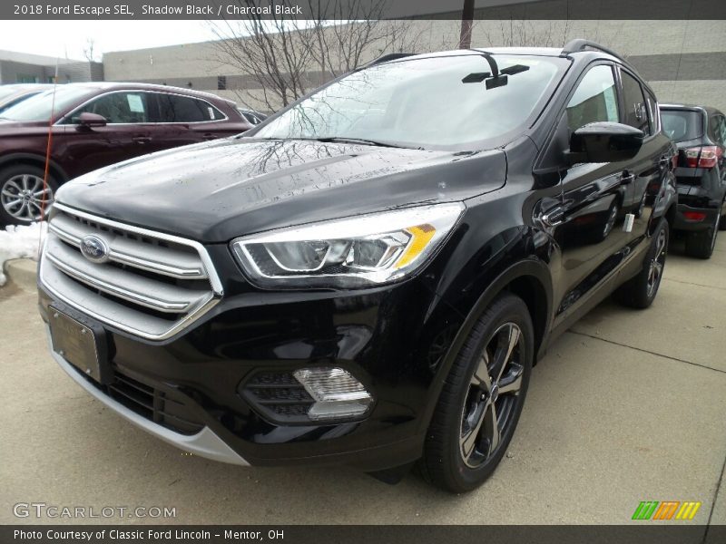 Shadow Black / Charcoal Black 2018 Ford Escape SEL