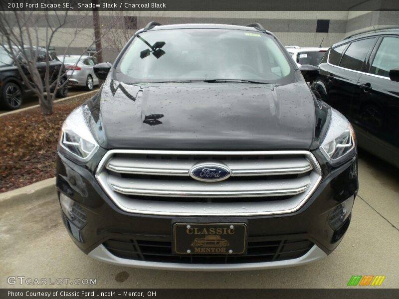 Shadow Black / Charcoal Black 2018 Ford Escape SEL