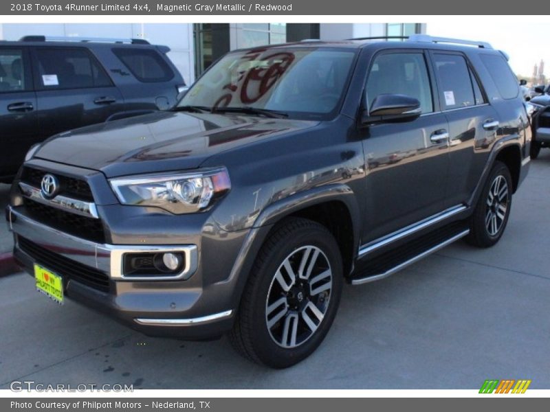 Magnetic Gray Metallic / Redwood 2018 Toyota 4Runner Limited 4x4