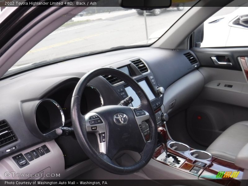 Black / Ash 2012 Toyota Highlander Limited 4WD