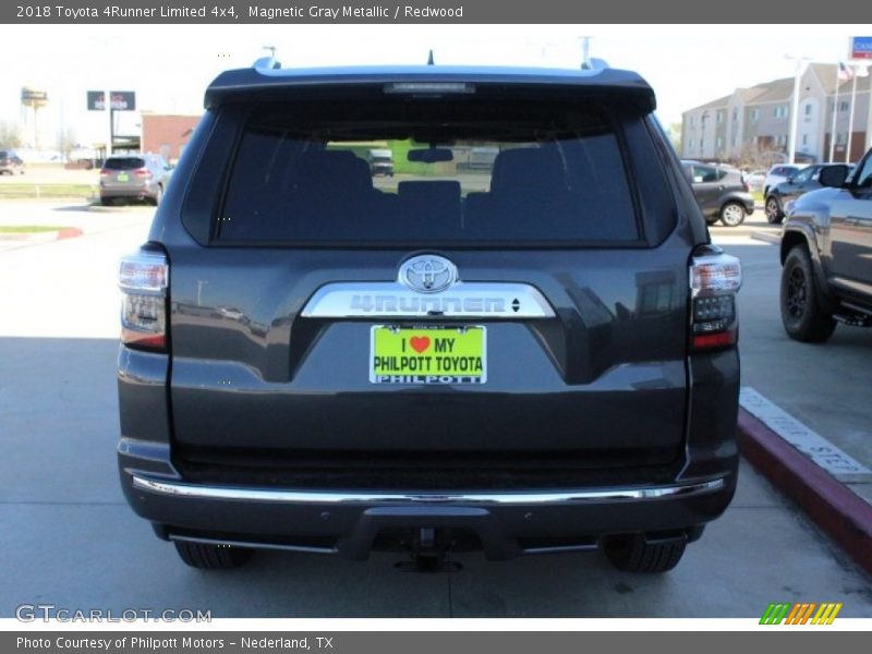 Magnetic Gray Metallic / Redwood 2018 Toyota 4Runner Limited 4x4