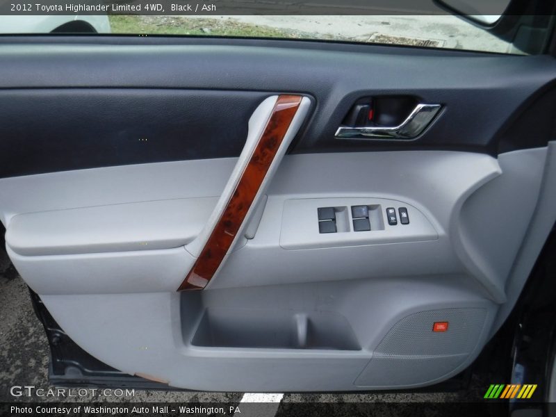 Black / Ash 2012 Toyota Highlander Limited 4WD