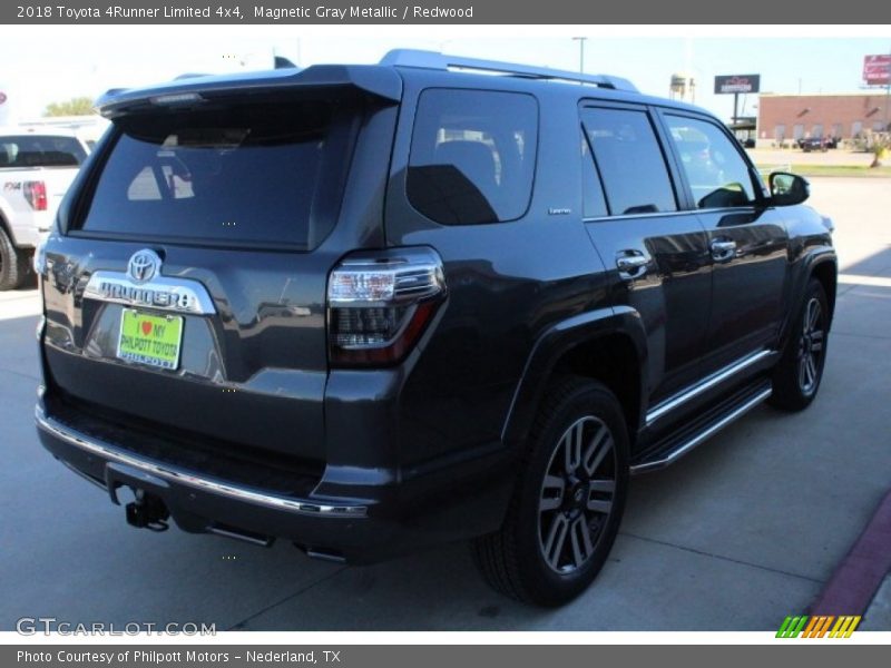 Magnetic Gray Metallic / Redwood 2018 Toyota 4Runner Limited 4x4