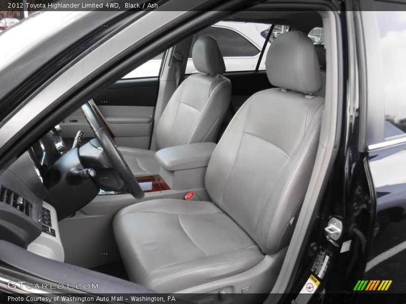 Black / Ash 2012 Toyota Highlander Limited 4WD