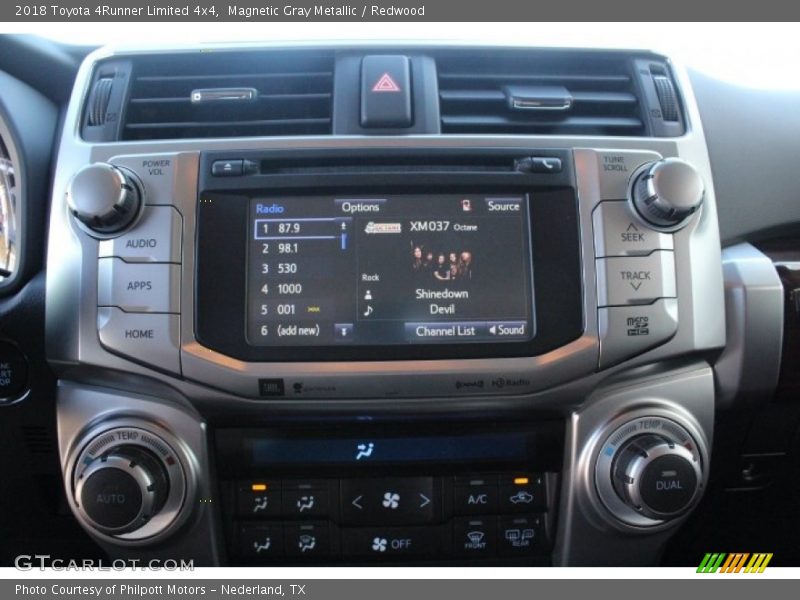 Magnetic Gray Metallic / Redwood 2018 Toyota 4Runner Limited 4x4