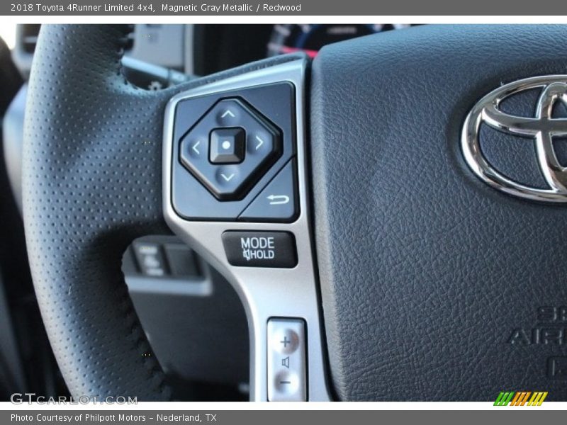Magnetic Gray Metallic / Redwood 2018 Toyota 4Runner Limited 4x4
