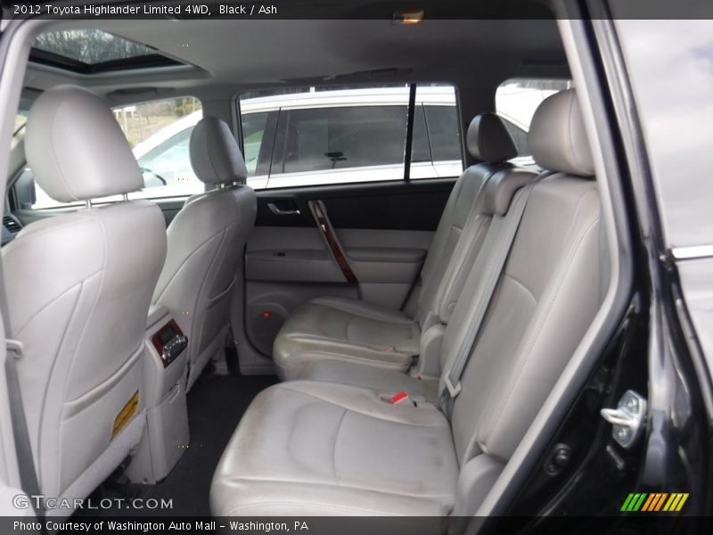 Black / Ash 2012 Toyota Highlander Limited 4WD