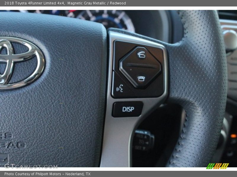 Magnetic Gray Metallic / Redwood 2018 Toyota 4Runner Limited 4x4