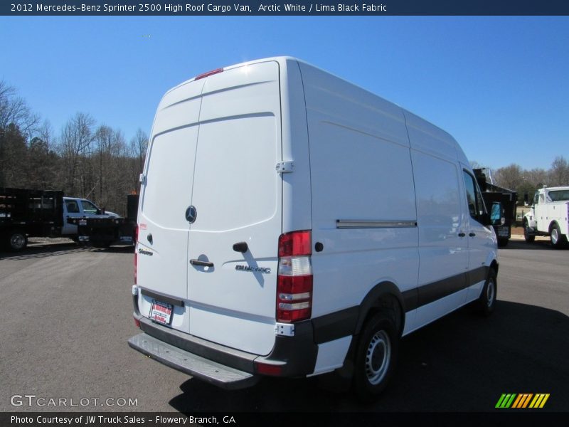 Arctic White / Lima Black Fabric 2012 Mercedes-Benz Sprinter 2500 High Roof Cargo Van