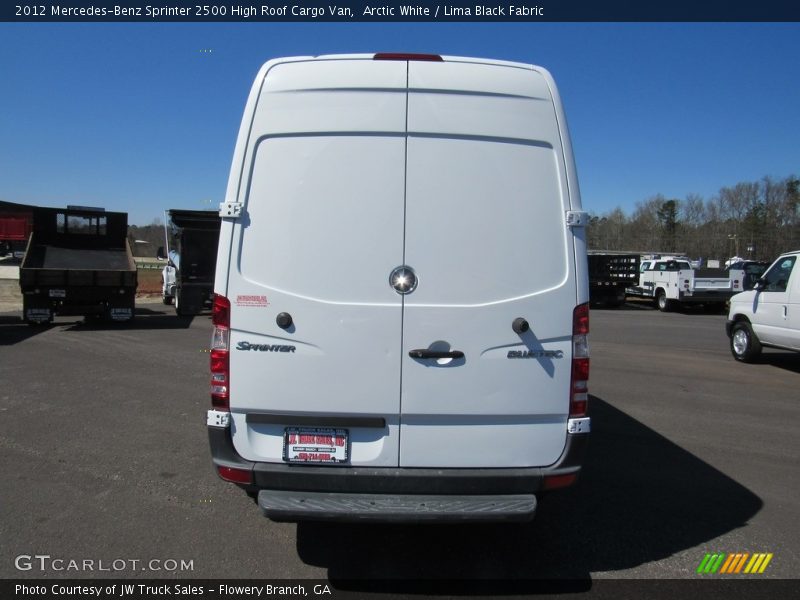 Arctic White / Lima Black Fabric 2012 Mercedes-Benz Sprinter 2500 High Roof Cargo Van