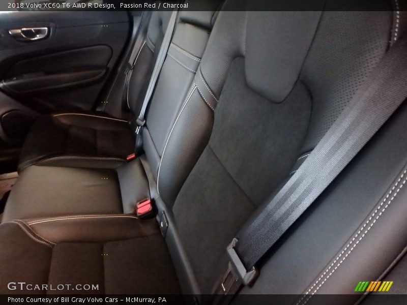 Passion Red / Charcoal 2018 Volvo XC60 T6 AWD R Design