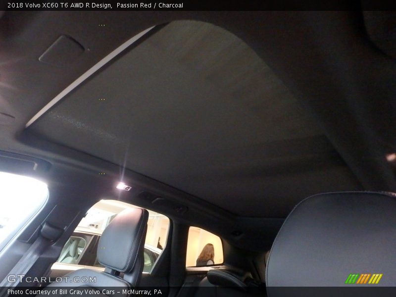 Passion Red / Charcoal 2018 Volvo XC60 T6 AWD R Design