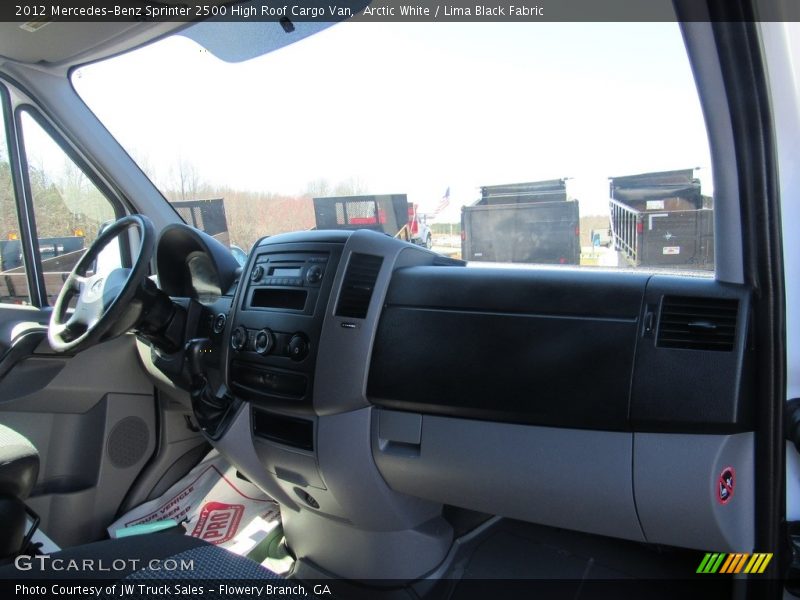 Arctic White / Lima Black Fabric 2012 Mercedes-Benz Sprinter 2500 High Roof Cargo Van