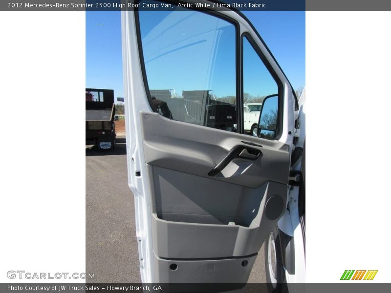 Arctic White / Lima Black Fabric 2012 Mercedes-Benz Sprinter 2500 High Roof Cargo Van