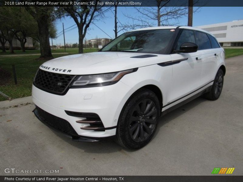 Fuji White / Acorn/Ebony 2018 Land Rover Range Rover Velar R Dynamic SE