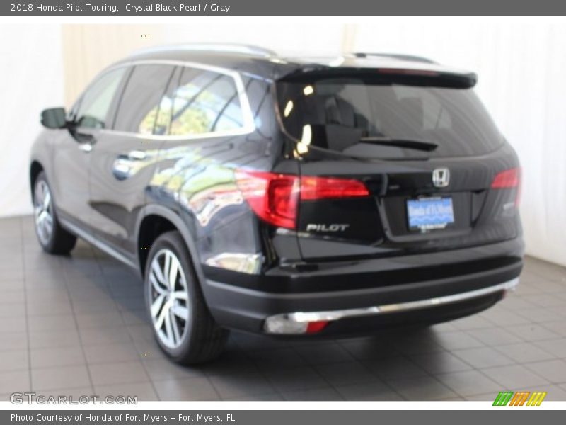 Crystal Black Pearl / Gray 2018 Honda Pilot Touring