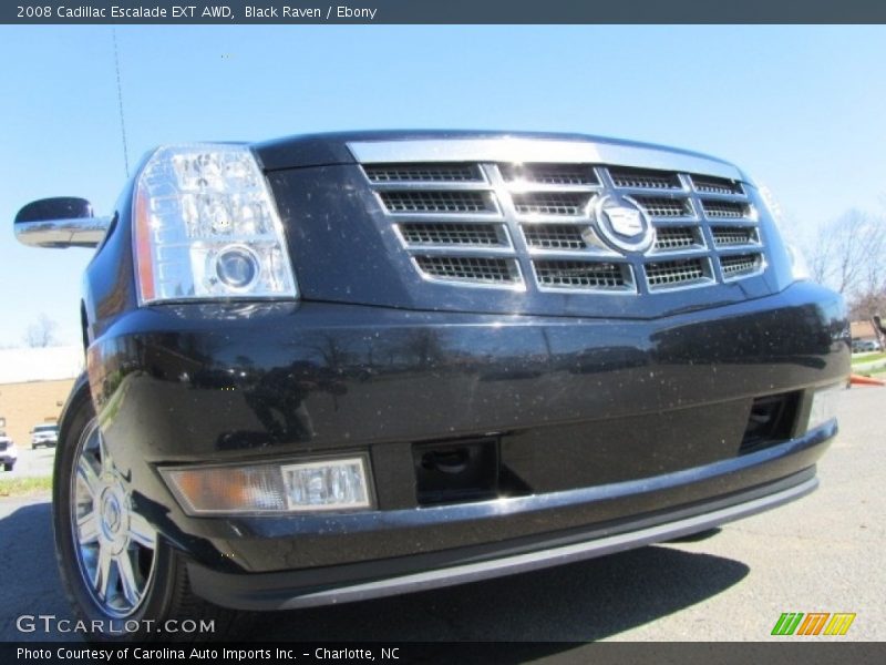 Black Raven / Ebony 2008 Cadillac Escalade EXT AWD